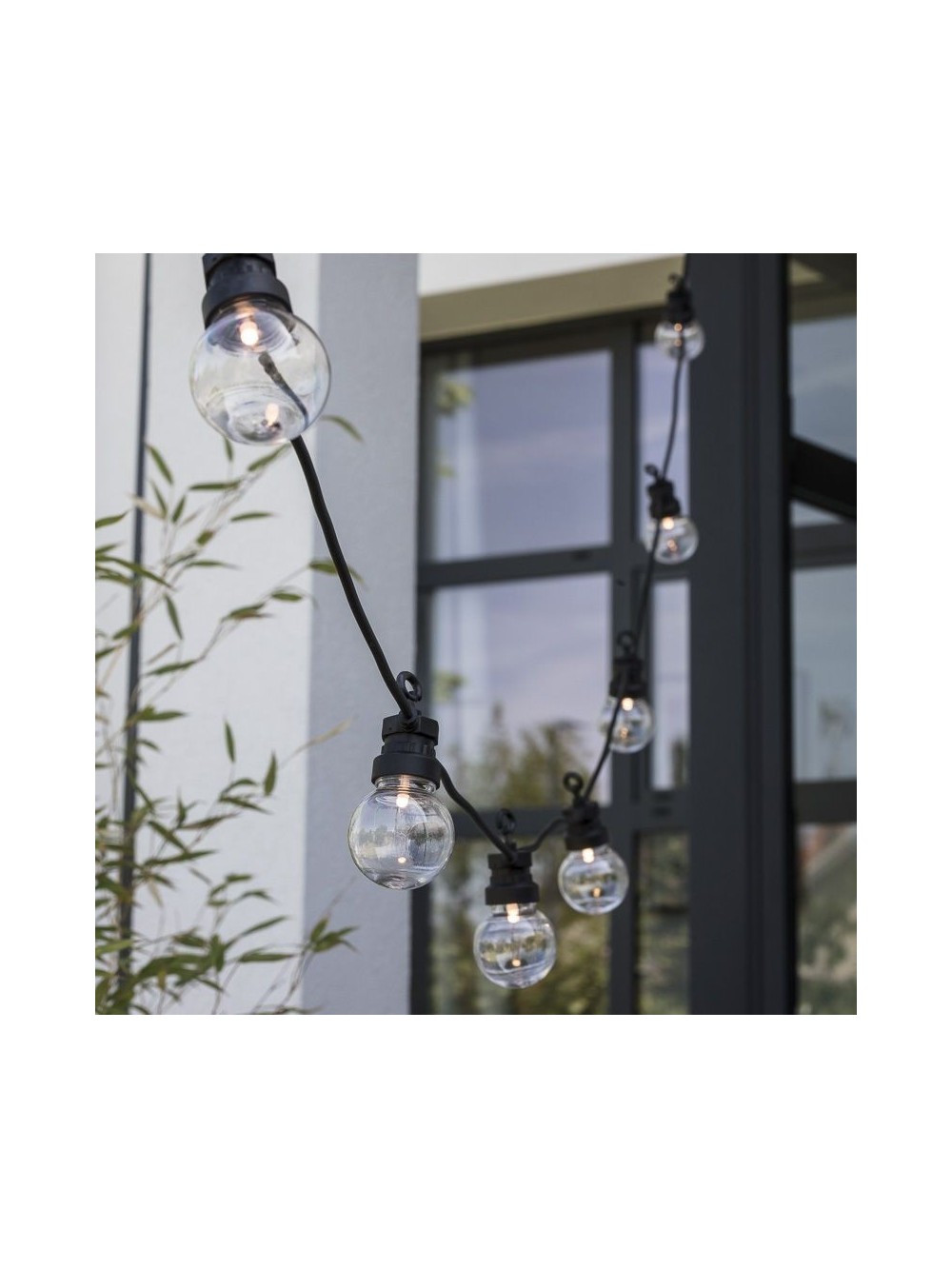 COFFRET LA GUINGUETTE TRANSPARENT CABLE NOIR