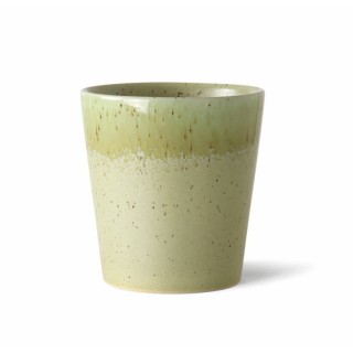 MUG CERAMIC 70's PISTACHIO