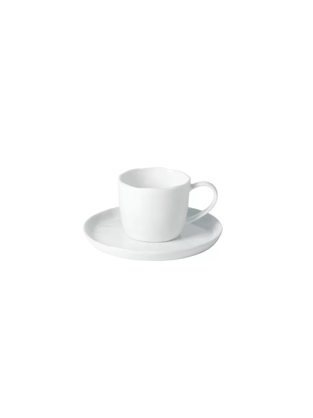 TASSE A THE ET SOUS TASSE PORCELINO - D 16 x H 9 cm