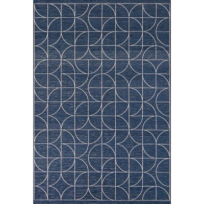 TAPIS GATSBY 240X330 PETROLE