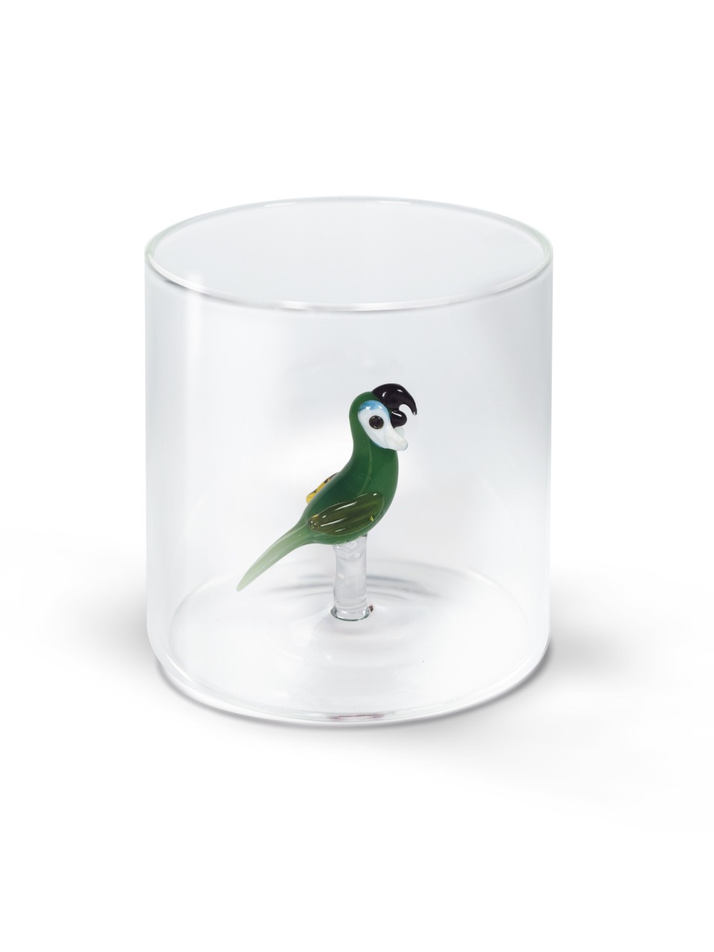 GOBELET EN VERRE BOROSILIC PERROQUET 250ML
