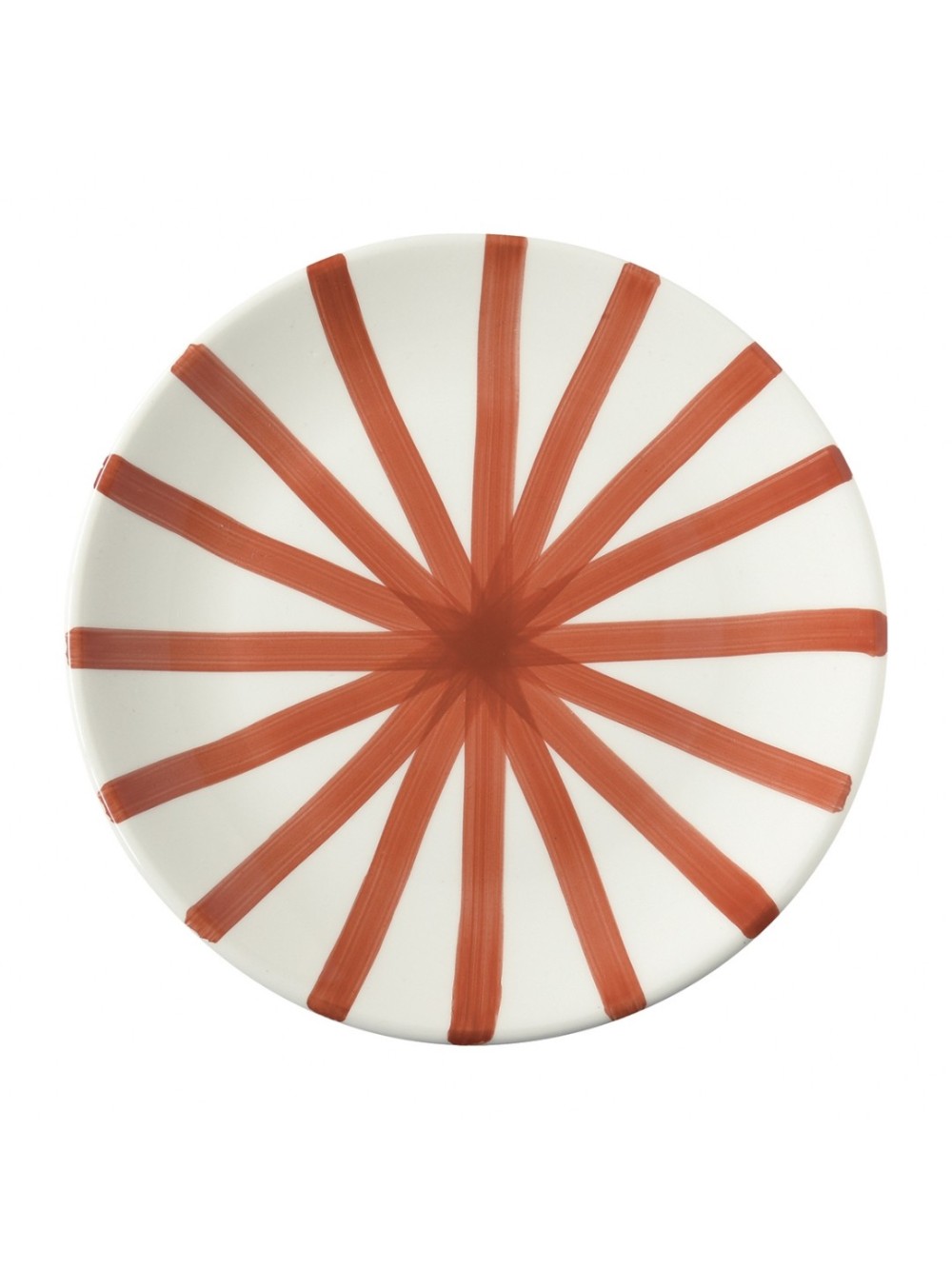 ASSIETTE DESSERT EN CERAMIQUE D20.5 CM TERRACOTTA RUOTA