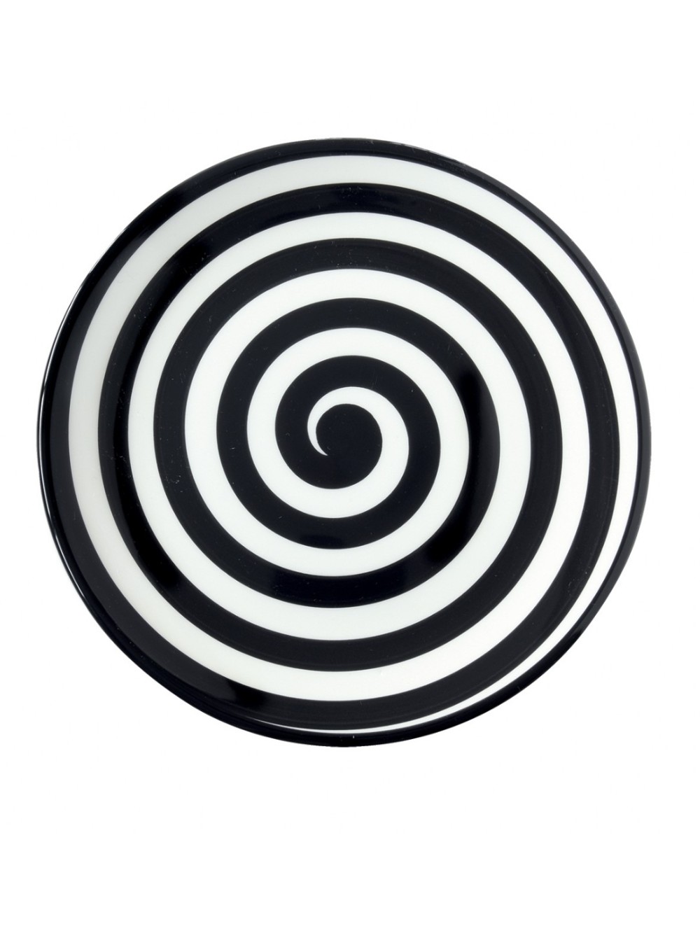 ASSIETTE DESSERT EN CERAMIQUE D20.5CM NERO SPIRALE