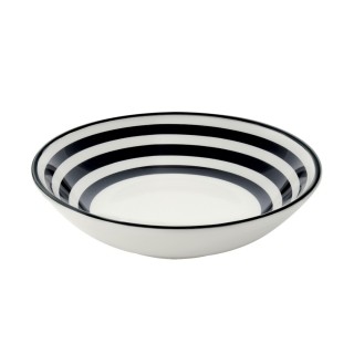 ASSIETTE A SOUPE EN CERAMIQUE D22CM NERO CERCHI