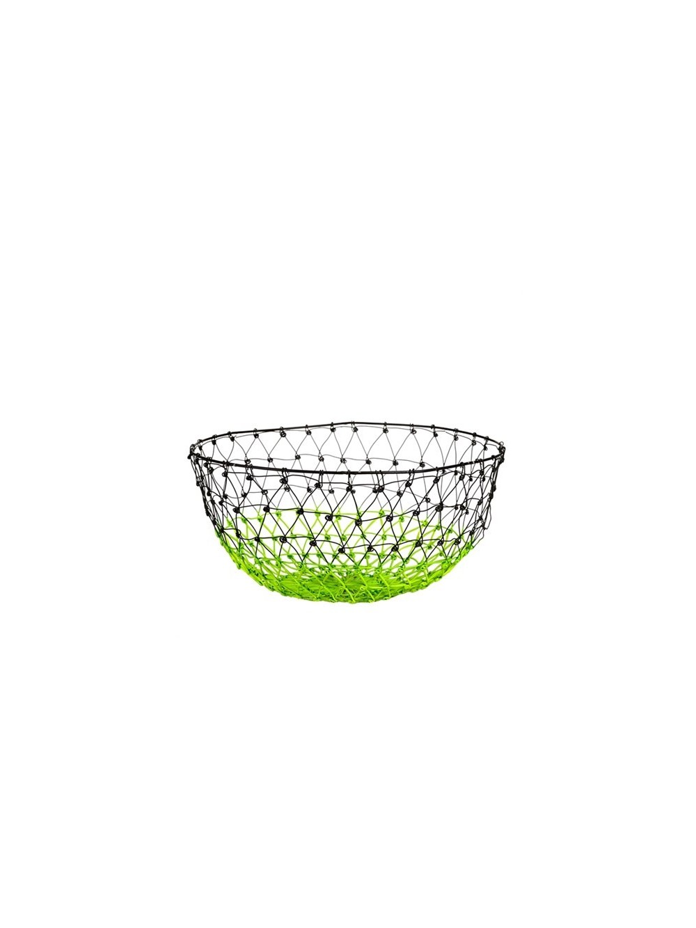 Corbeille Gradient Knot Vert Fluo