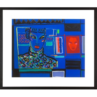 TABLEAU EDITION LIMITEE ANDRE VAN SCHUYLENBERGH BLUE