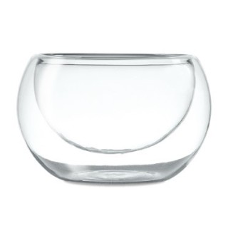 COUPELLE DOUBLE PAROI EN VERRE BOROSILICATE