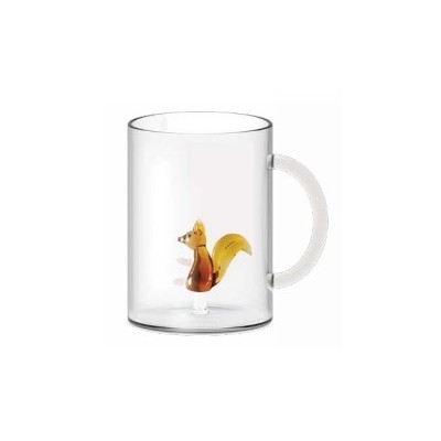 MUG EN VERRE BOROSILICATE ECUREUIL 420ml