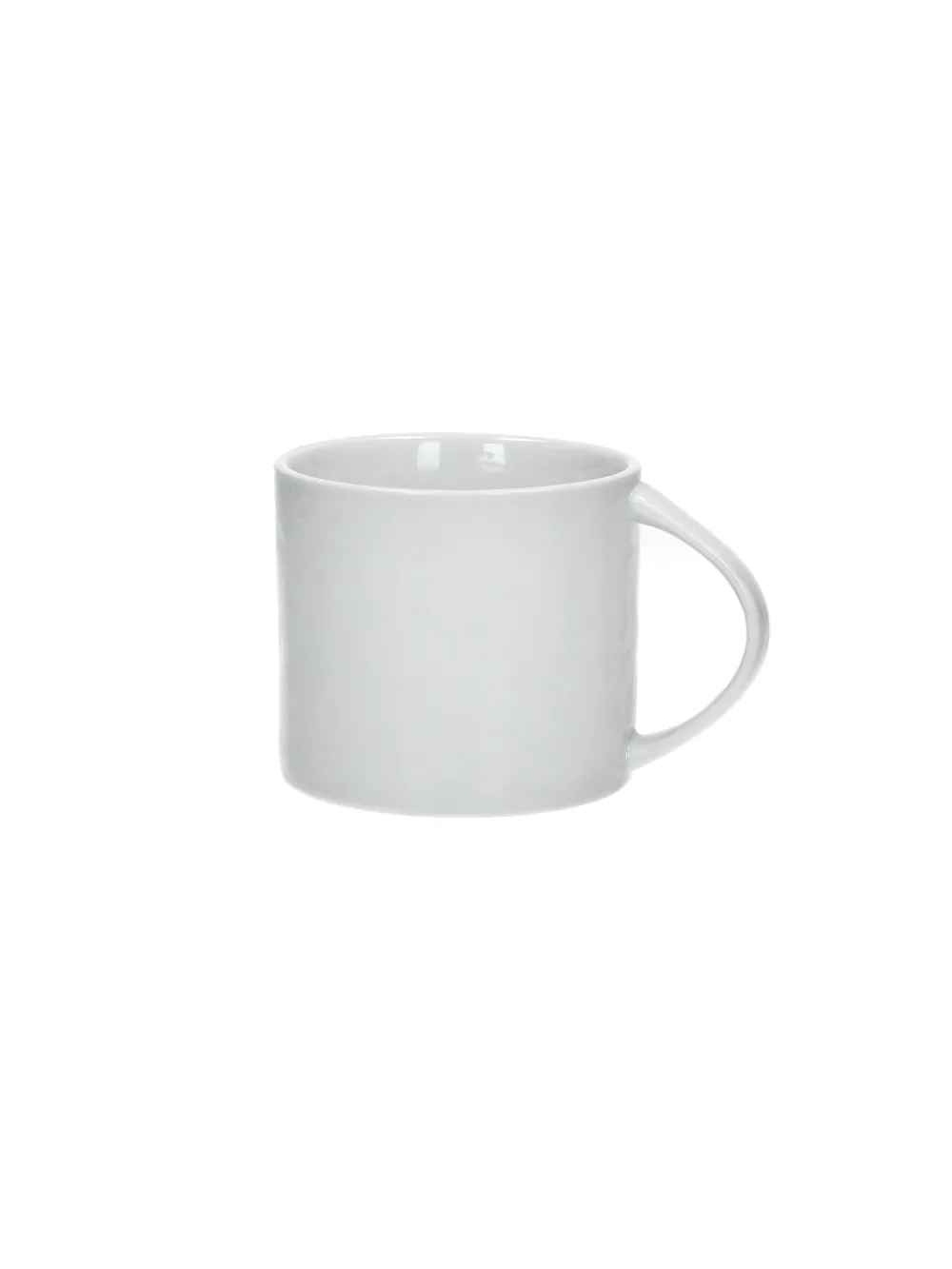 PORCELINO WHITE - mug - porcelaine - DIA 9 x H 8,1 cm - blanc