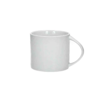 PORCELINO WHITE - mug - porcelaine - DIA 9 x H 8,1 cm - blanc