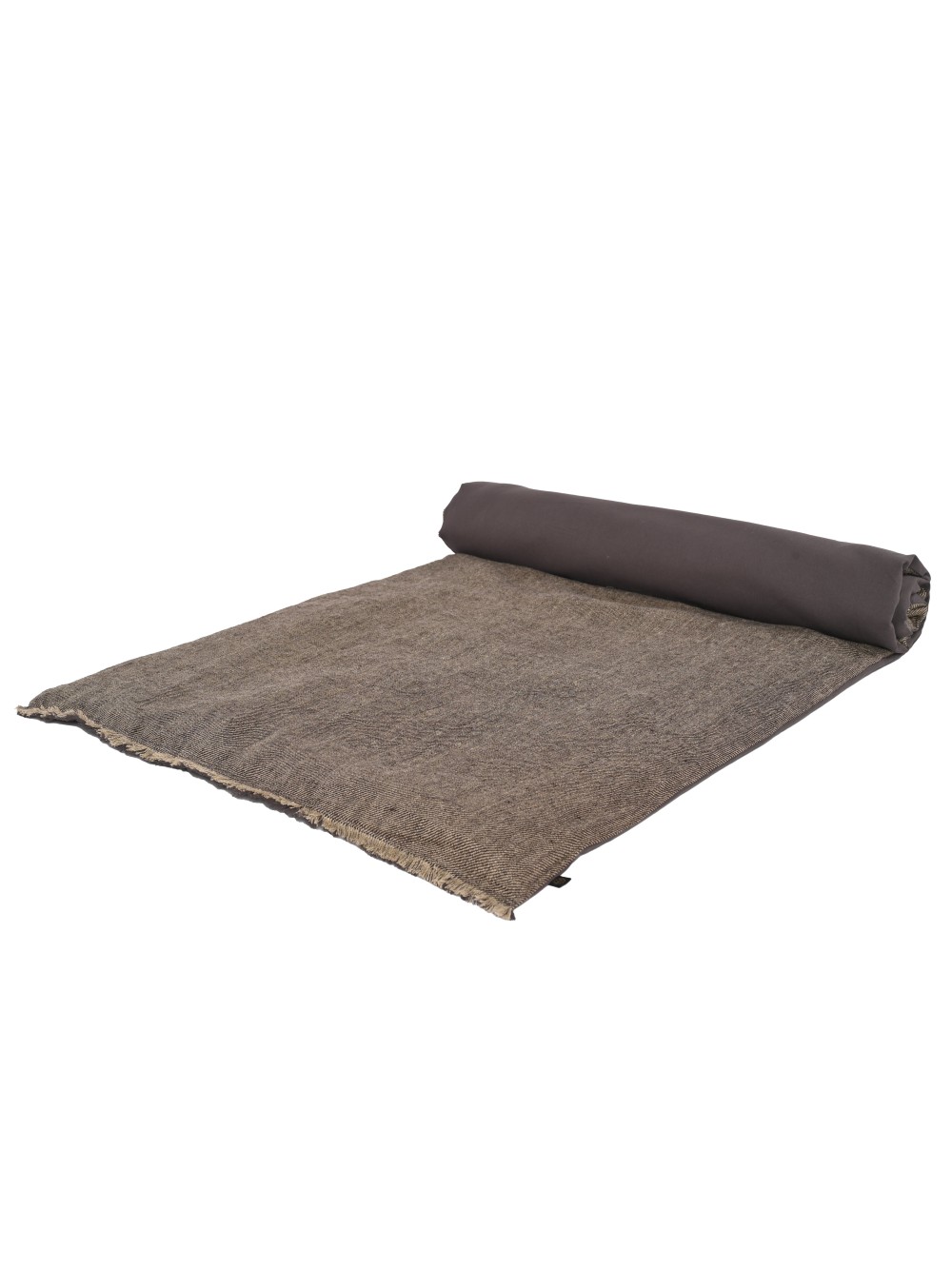 Edredon lin CUBA 85X200 CHARBON