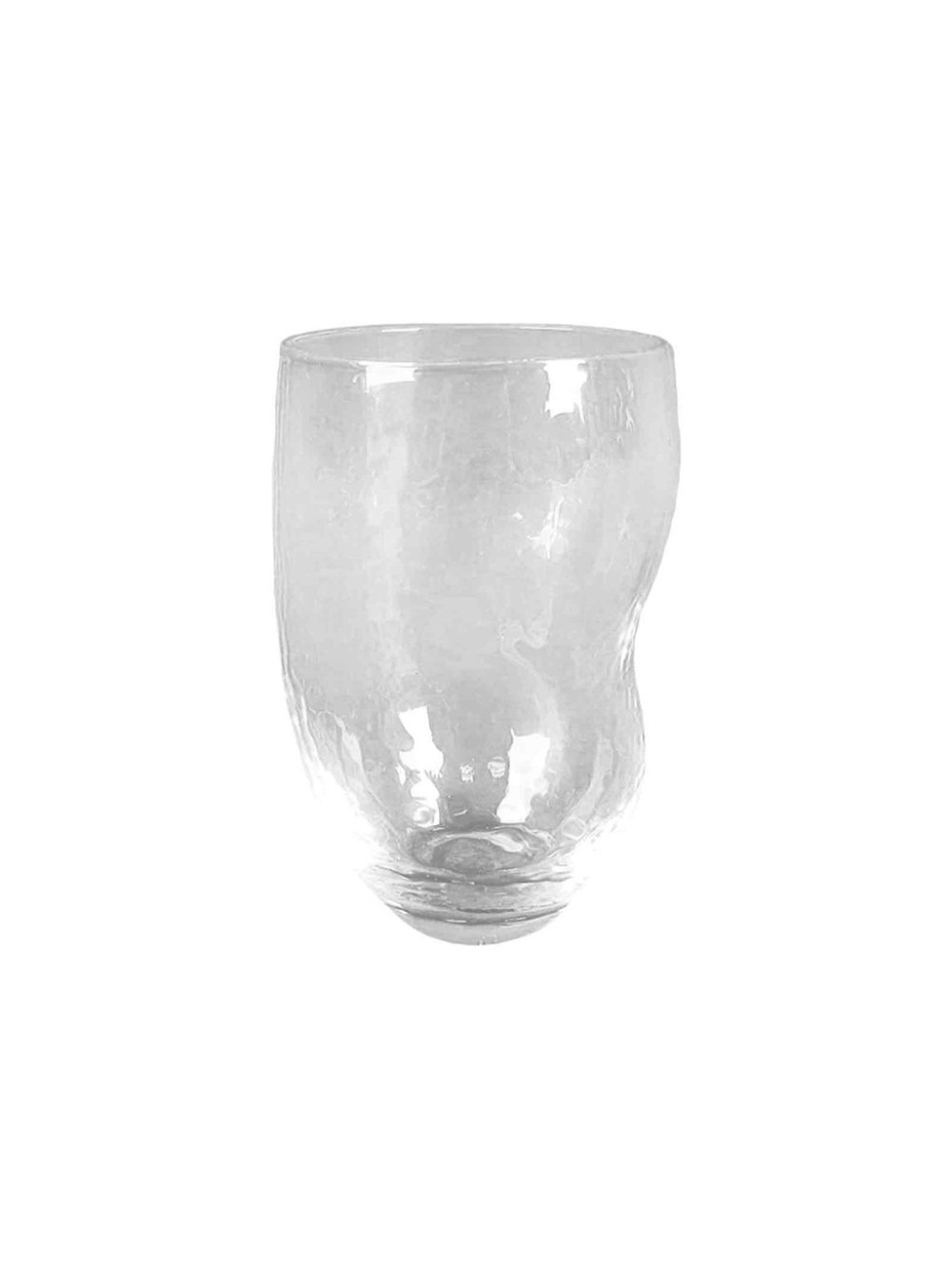 VERRE GOBELET TRIBU TRANSPARENT D7 H11cm