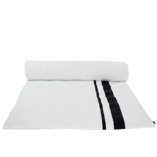 Edredon lin et broderie MALAGA 85X200