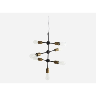 Suspension Ø 48x H 58 cm - Molecular black