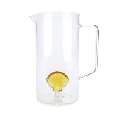 Carafe Coquillage/ Shell jaune 1,3L