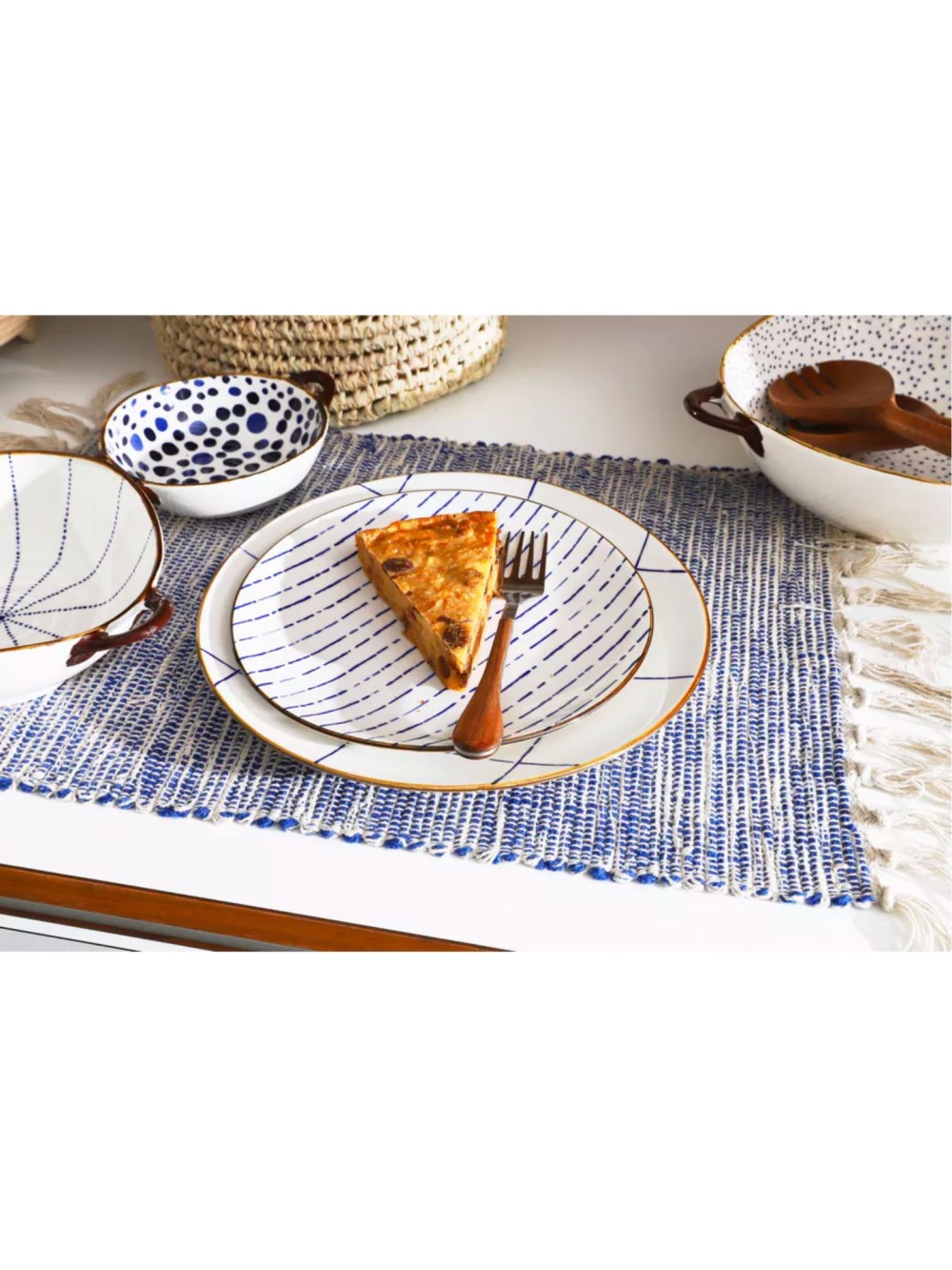 Assiette à dessert - Anafi