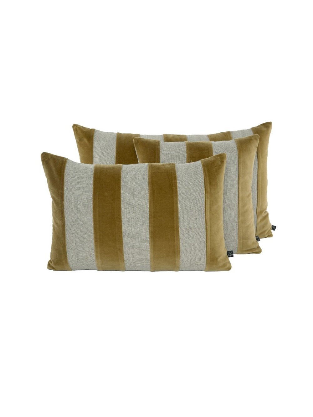 Coussin en lin et velours - Brisbane