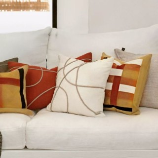 Coussin en lin MARBELLA