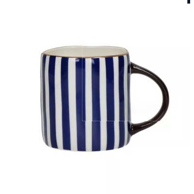 ANAFI - mug - porcelaine - L 12 x W 8,5 x H 9 cm - bleu