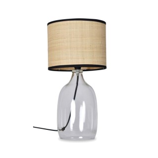 LAMPE FAMILIALE TRANSPARENTE D.20 H.40,5CM