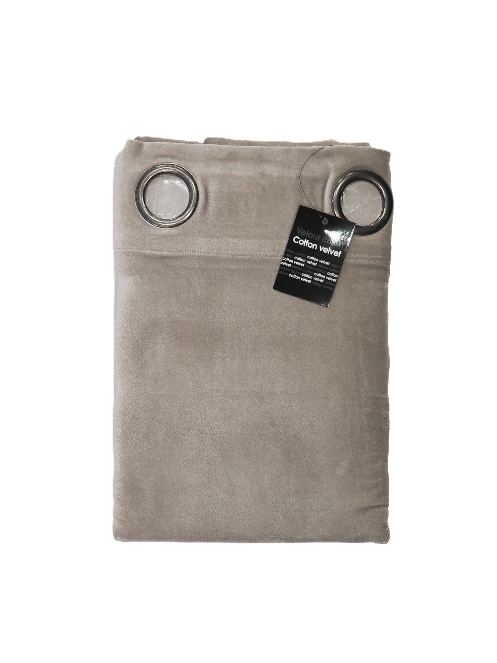 Rideau en velours avec oeillets DELHI 135X300 Harmony - 10 coloris disponibles