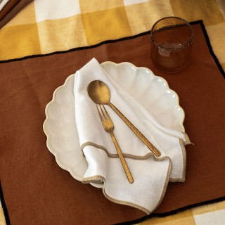 Serviette de table en lin et coton - Corte