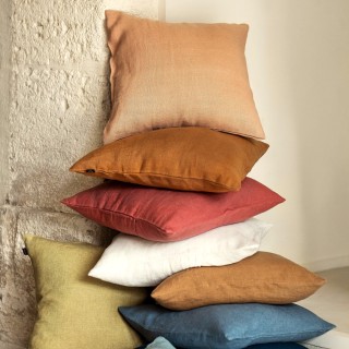 Housse de coussin lin et coton - Figari