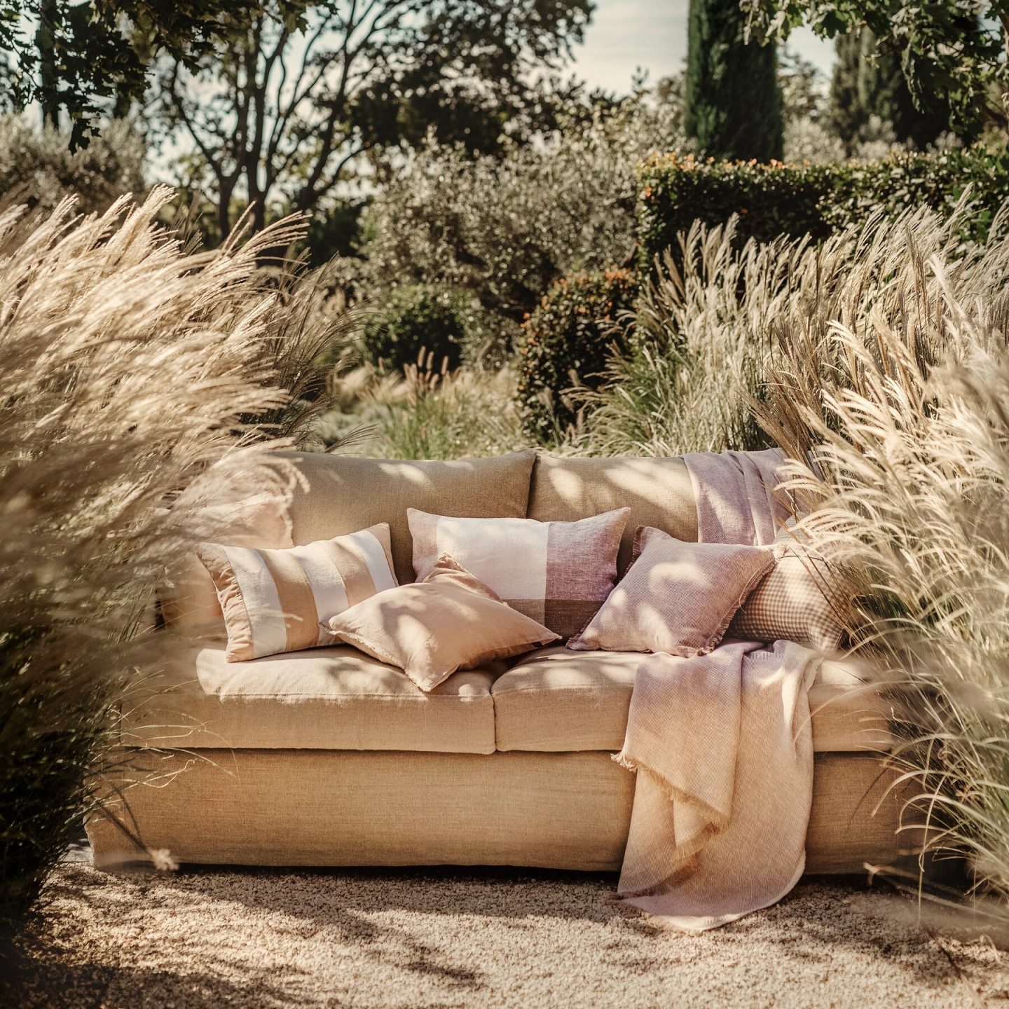 Lot De 2 Housses Coussin 40x60 Cm Jellymoni - 100% Coton Lavé Doux Oeko-Tex, Fermeture Éclair Cachée