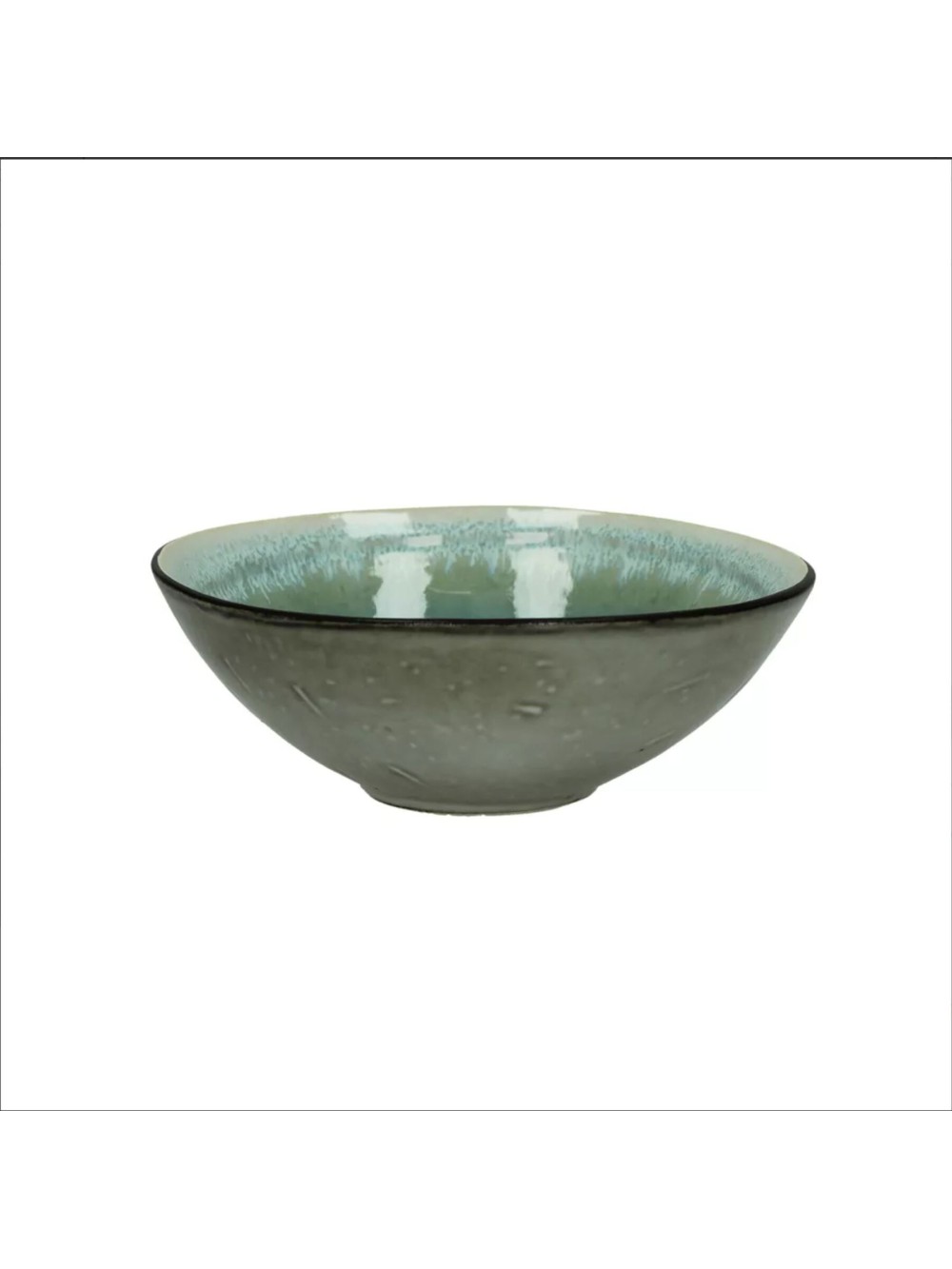 Assiette à soupe aqua - Kimo Ø 18 cm