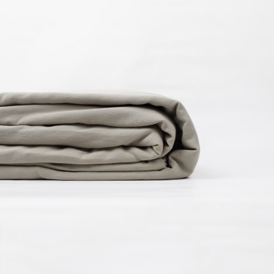 Drap plat en satin de coton - Taloa