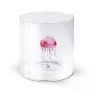 Gobelet en verre - Méduse
