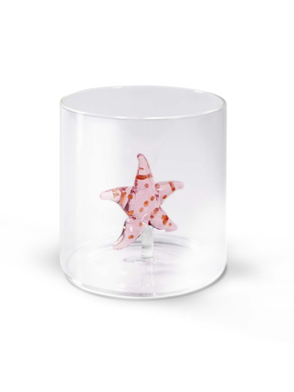 Gobelet en verre - Etoile de mer
