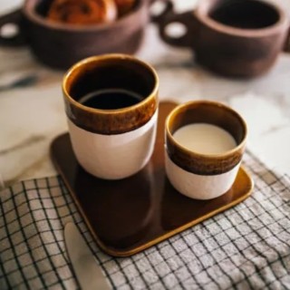 Tasse à café - Spiró brun Tasse à café - Spiró brun