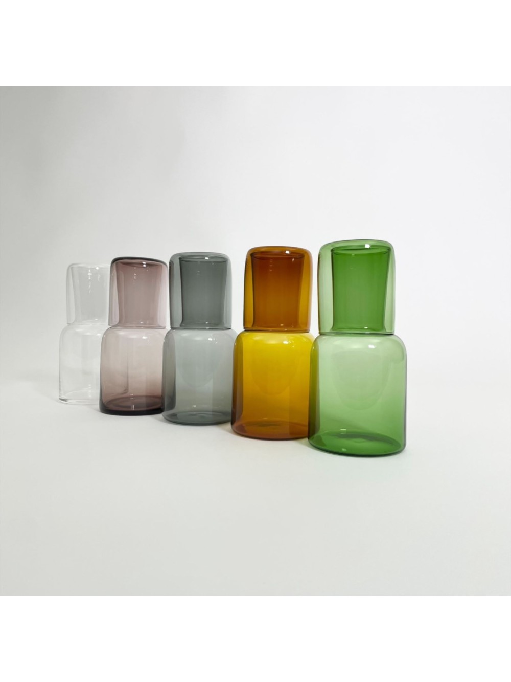 Carafe & verre emboîtables