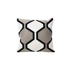 Coussin en coton brodé - Nassau