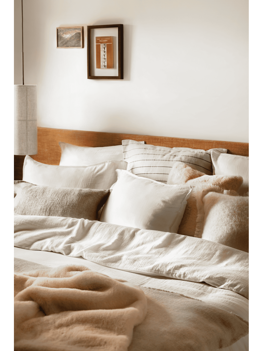 Housse de couette en 100% double voile de percale de coton 130g/m2