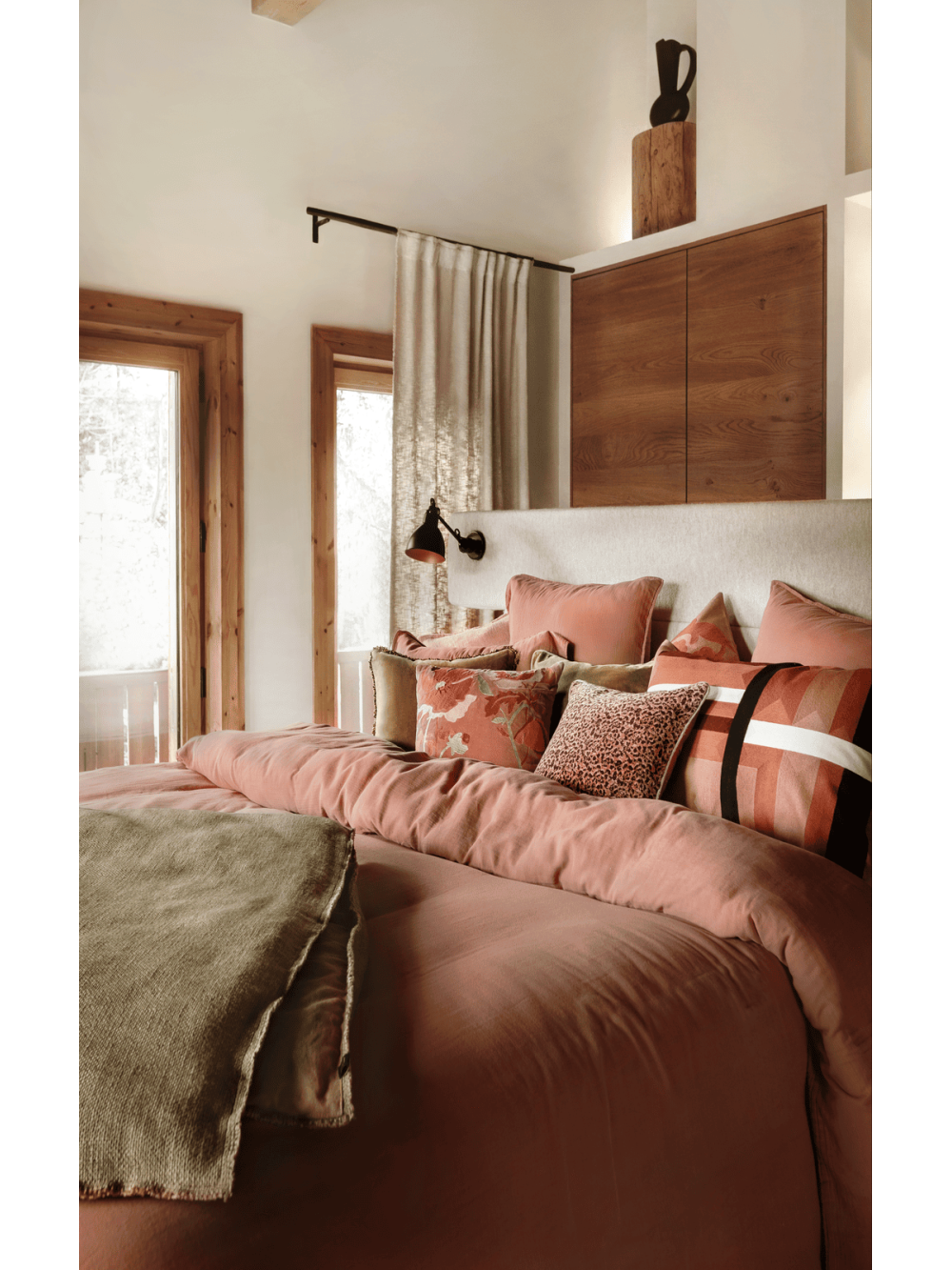 Housse de couette en gaze de coton - Mykonos