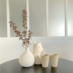 Vase poisson XXL  L:16.5 - H: 39.5 cm