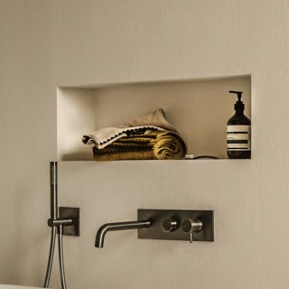 Serviette de bain éponge 50x100 cm - Issey
