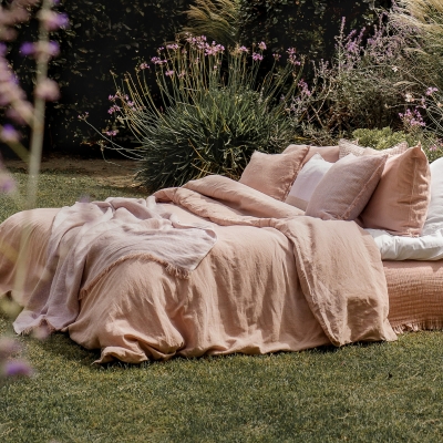 Housse de couette en lin et coton - Limy