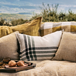 Coussin en lin - Paros