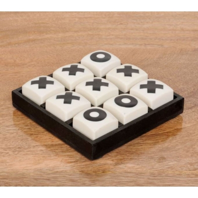 Jeu OXO blanc & noir P:13 cm Lar:13 cm