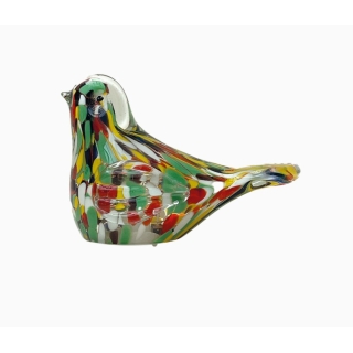 Lampe sans fil - Oiseau moucheté multicolore