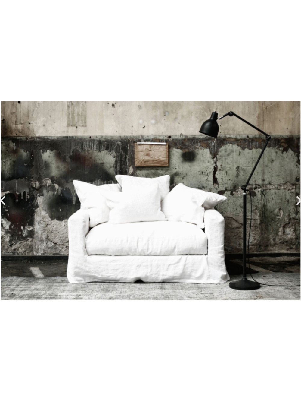 Fauteuil XL Biarritz 132 cm