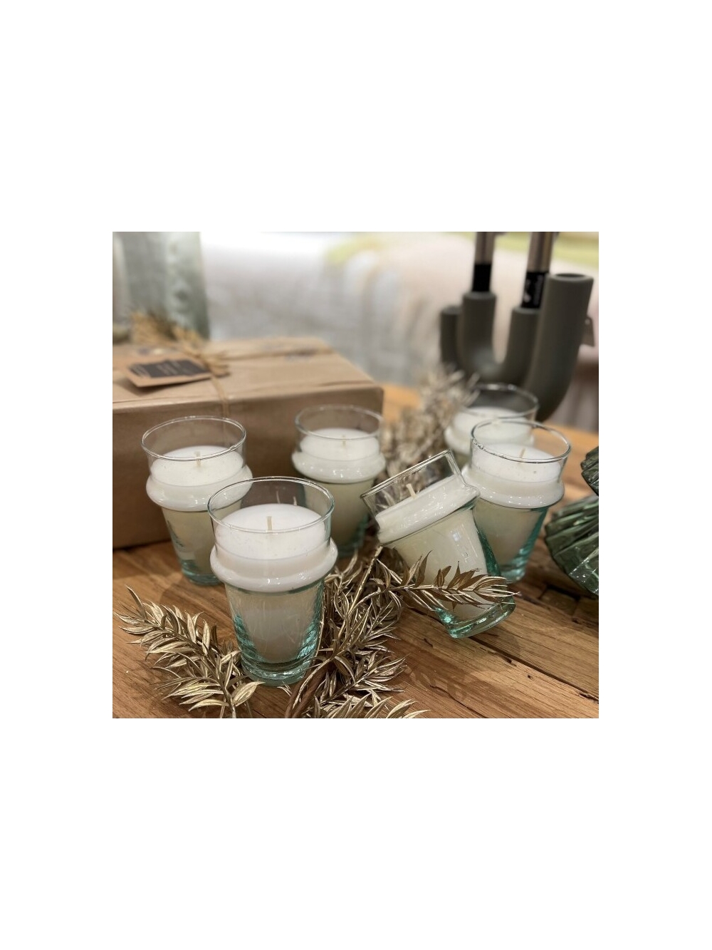 Lot 1 Kessy Côté Bougie - Citron confit, menthe et thé, mandarine majorelle