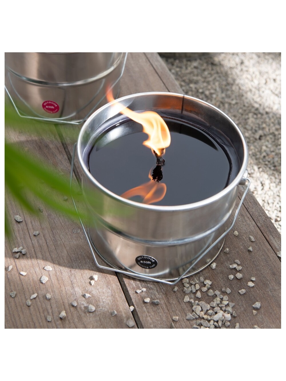 Bougie Citronnelle Ikoko - Noire L 135h