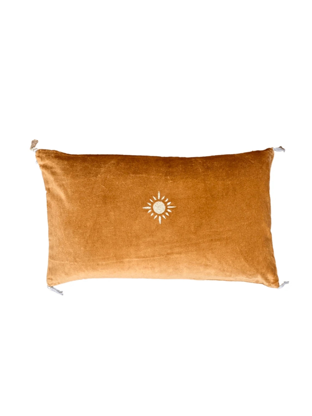 Coussin 30x50 cm - Velours SOLEIL OR