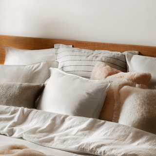 Lot de 2 taies d'oreiller en gaze de coton - Harlem