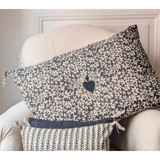 Housse de coussin 40x60 cm - Rameau Carbonne