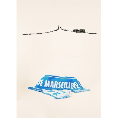 The Line x Olympique de Marseille XL 125CM
